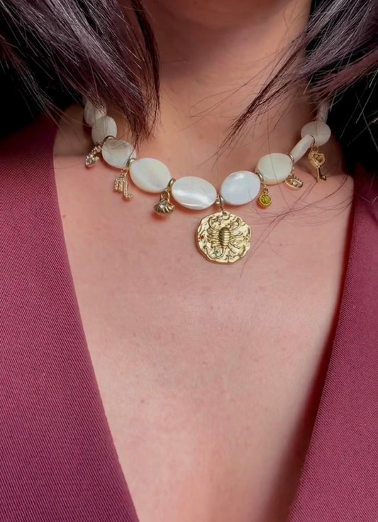 Collier Talisman - Scorpion